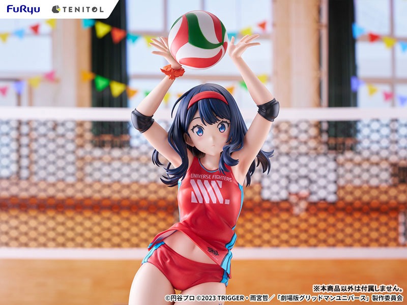 TENITOL TALL Figure Takarada Rikka - Sportswear Ver. Gridman Universe By FuRyu