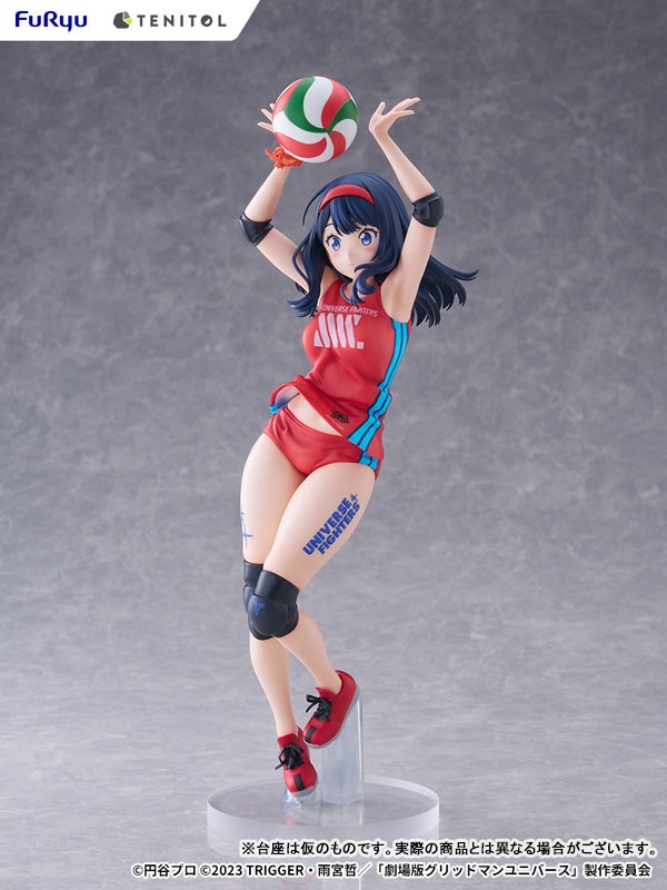 TENITOL TALL Figure Takarada Rikka - Sportswear Ver. Gridman Universe By FuRyu