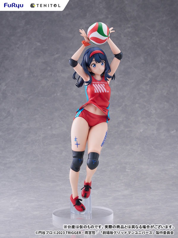 TENITOL TALL Figure Takarada Rikka - Sportswear Ver. Gridman Universe By FuRyu