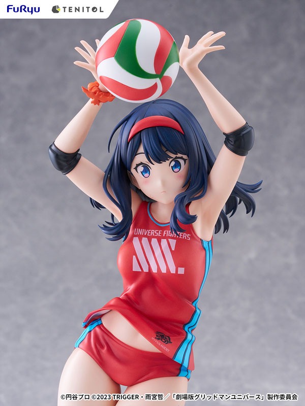 TENITOL TALL Figure Takarada Rikka - Sportswear Ver. Gridman Universe By FuRyu