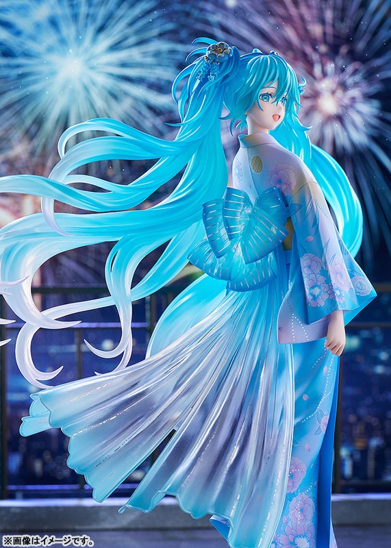 Scaled Figure 1/7 Hatsune Miku - Music & Fire Works Ver. Vocaloid By Good Smile Company