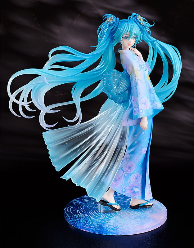 Scaled Figure 1/7 Hatsune Miku - Music & Fire Works Ver. Vocaloid By Good Smile Company