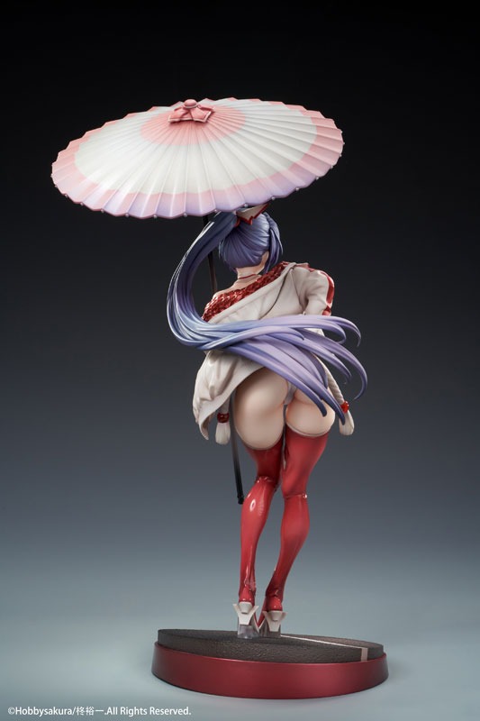 Scaled Figure 1/7 Miko / Kansaki Sakura - Race Queen Ver. Illustration by Hiiragi Yuichi By Hobby Sakura