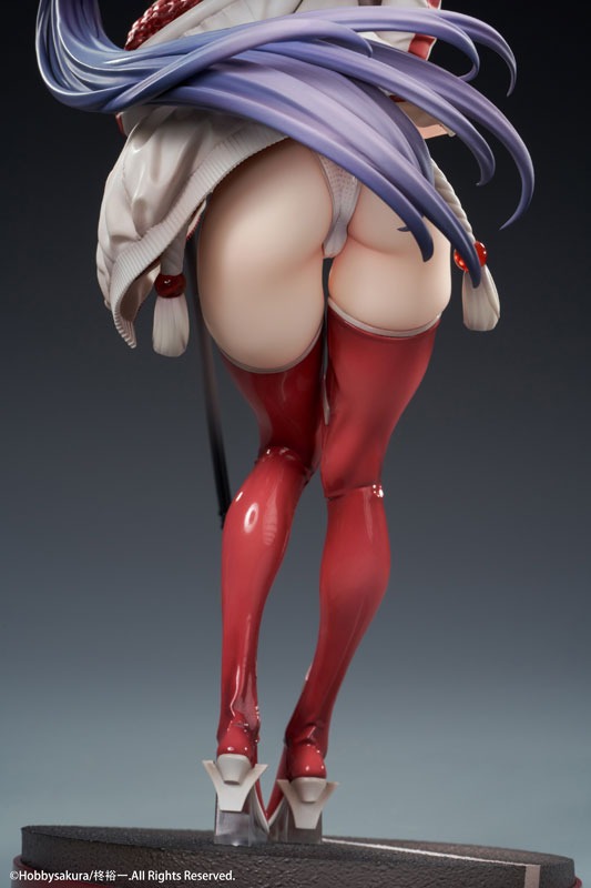 Scaled Figure 1/7 Miko / Kansaki Sakura - Race Queen Ver. Illustration by Hiiragi Yuichi By Hobby Sakura