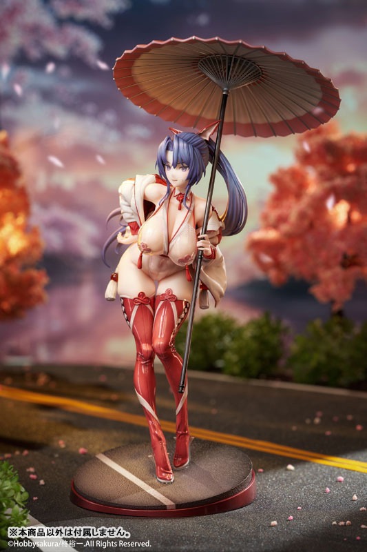 Scaled Figure 1/7 Miko / Kansaki Sakura - Race Queen Ver. Illustration by Hiiragi Yuichi By Hobby Sakura