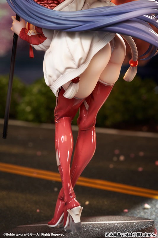Scaled Figure 1/7 Miko / Kansaki Sakura - Race Queen Ver. Illustration by Hiiragi Yuichi By Hobby Sakura