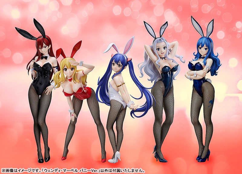 Scaled Figure 1/4 Wendy Marvell - Bunny Ver. Fairy Tail By FREEing