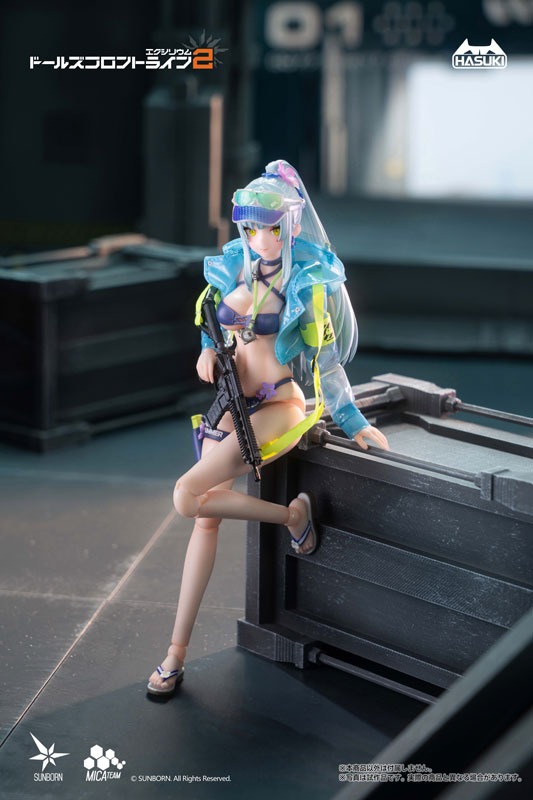 Action Figure 1/12 PA013 Klukai / HK416 - Cerulean Breaker Reguler Edition Ver. Girls' Frontline 2: Exilium By HASUKI