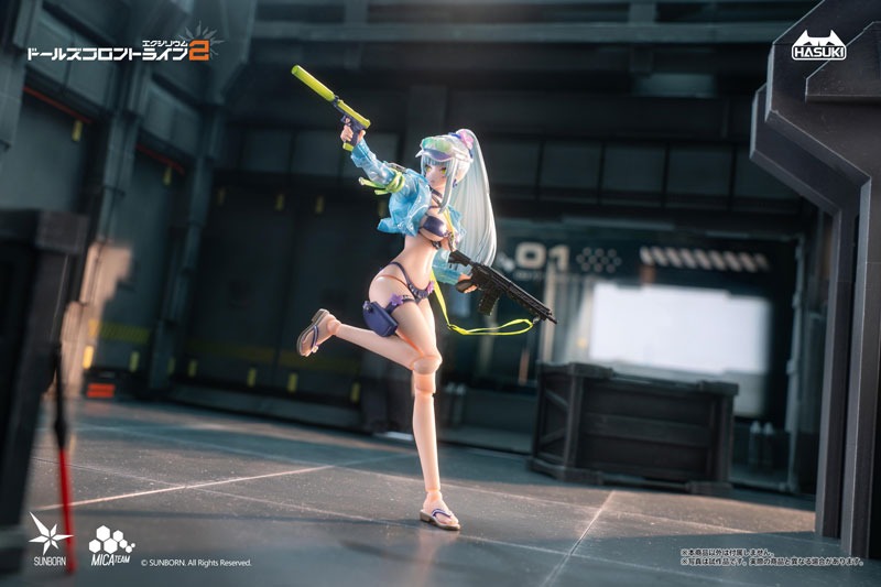 Action Figure 1/12 PA013 Klukai / HK416 - Cerulean Breaker Reguler Edition Ver. Girls' Frontline 2: Exilium By HASUKI