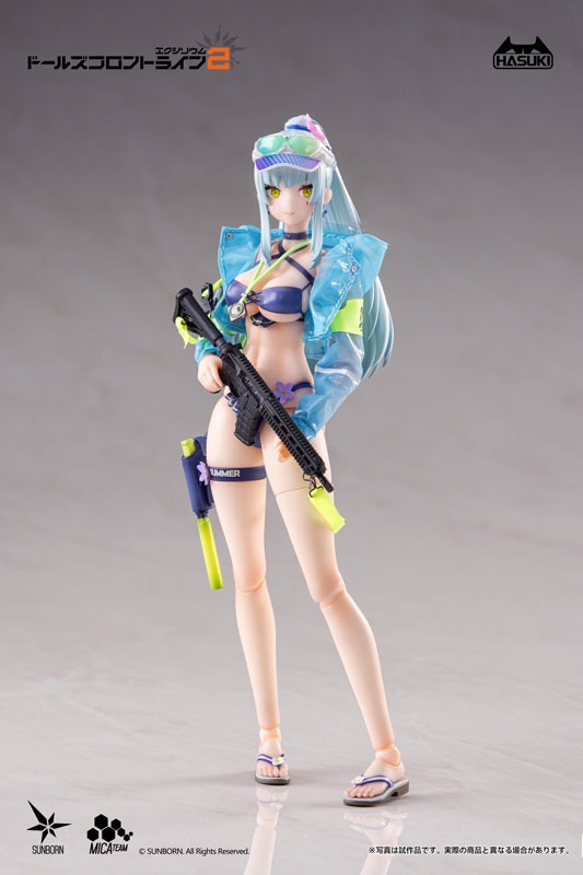 Action Figure 1/12 PA013 Klukai / HK416 - Cerulean Breaker Reguler Edition Ver. Girls' Frontline 2: Exilium By HASUKI