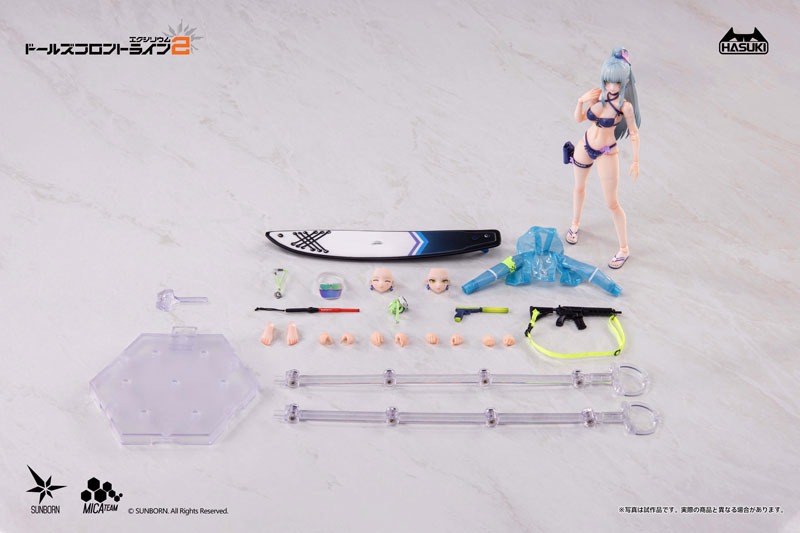 Action Figure 1/12 PA013 Klukai / HK416 - Cerulean Breaker Reguler Edition Ver. Girls' Frontline 2: Exilium By HASUKI