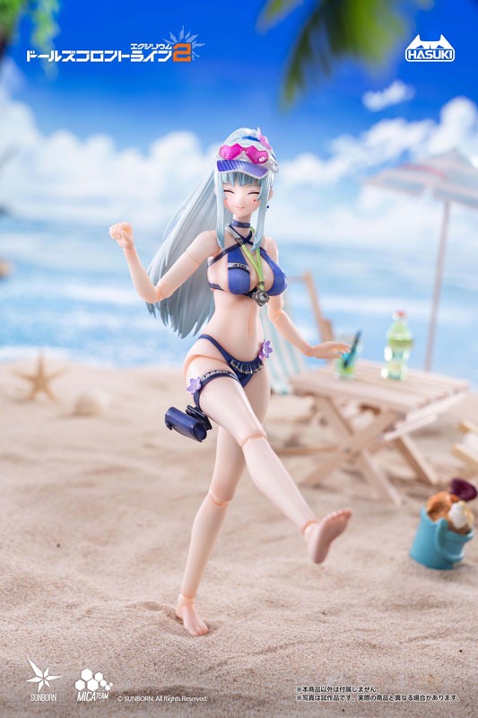Action Figure 1/12 PA013 Klukai / HK416 - Cerulean Breaker Deluxe Edition Ver. Girls' Frontline 2: Exilium By HASUKI