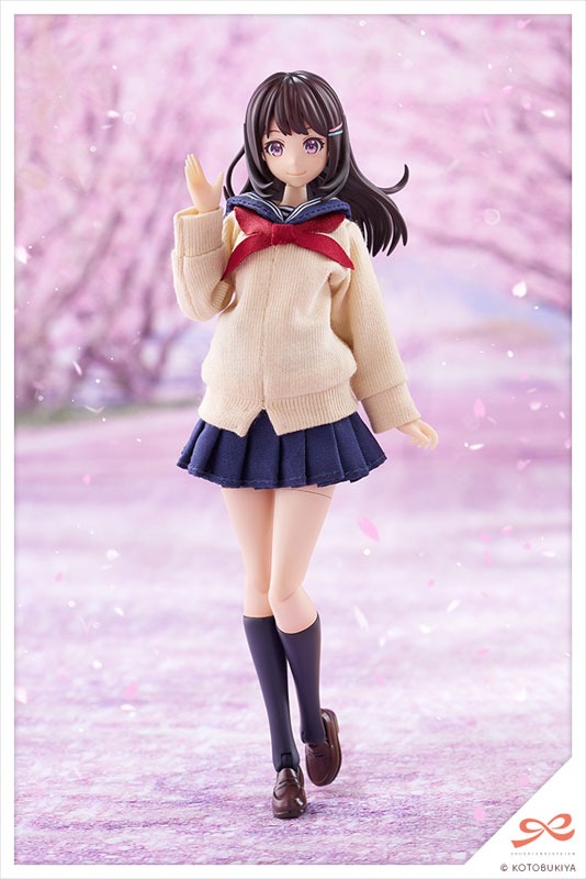 Sousai Shoujo Teien Plastic Model 1/10 KIRU PLA Madoka Yuki - Touou High School Winter Ver. By Kotobukiya