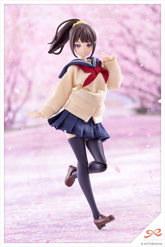 Sousai Shoujo Teien Plastic Model 1/10 KIRU PLA Madoka Yuki - Touou High School Winter Ver. By Kotobukiya