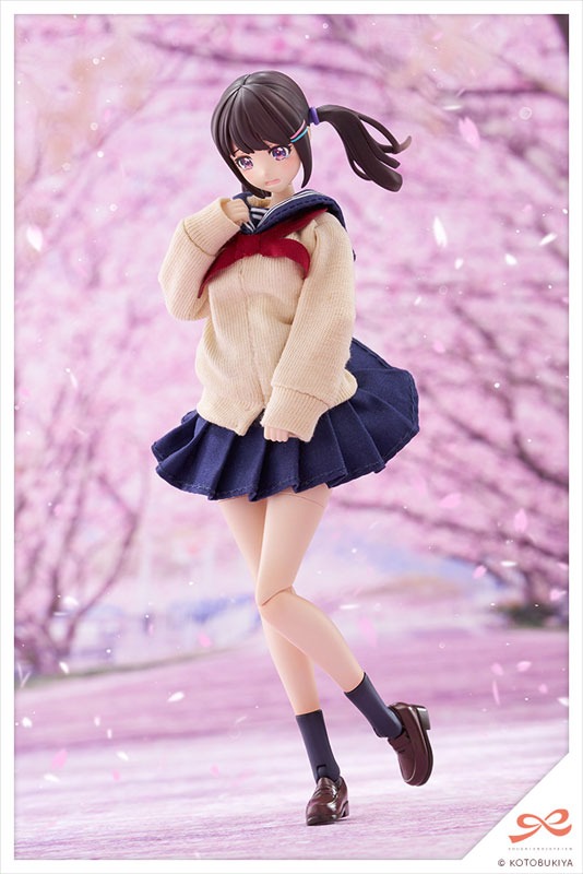 Sousai Shoujo Teien Plastic Model 1/10 KIRU PLA Madoka Yuki - Touou High School Winter Ver. By Kotobukiya