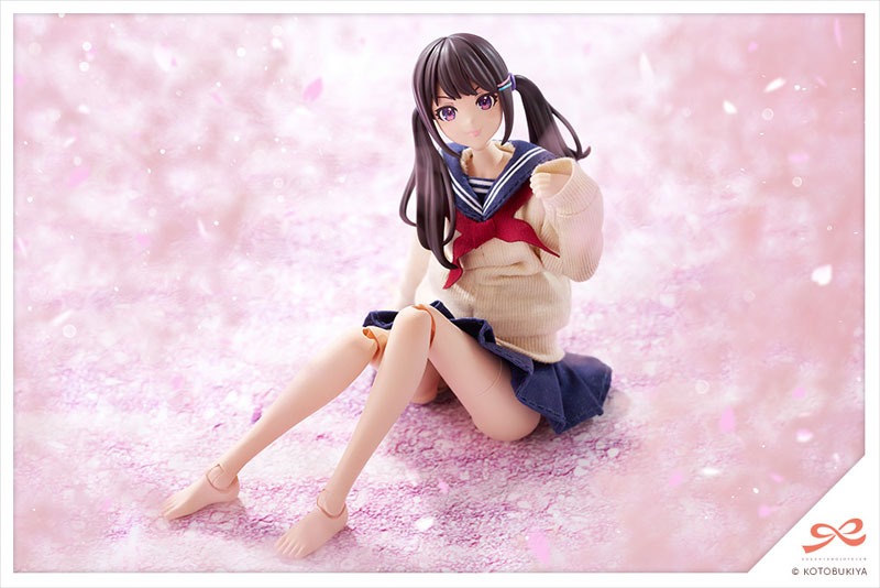 Sousai Shoujo Teien Plastic Model 1/10 KIRU PLA Madoka Yuki - Touou High School Winter Ver. By Kotobukiya