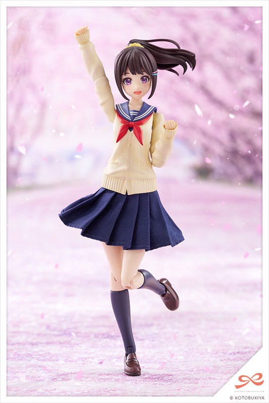 Sousai Shoujo Teien Plastic Model 1/10 KIRU PLA Madoka Yuki - Touou High School Winter Ver. By Kotobukiya