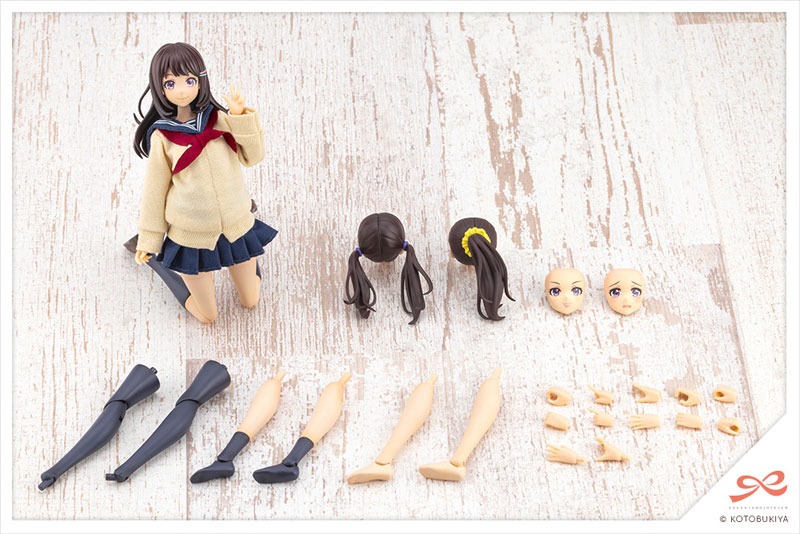 Sousai Shoujo Teien Plastic Model 1/10 KIRU PLA Madoka Yuki - Touou High School Winter Ver. By Kotobukiya