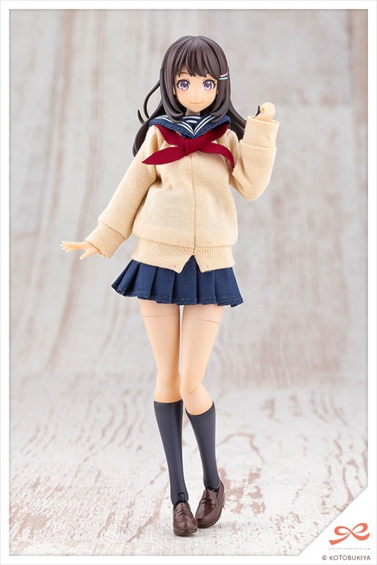Sousai Shoujo Teien Plastic Model 1/10 KIRU PLA Madoka Yuki - Touou High School Winter Ver. By Kotobukiya