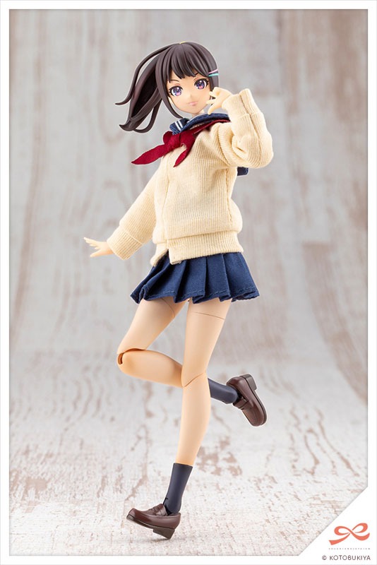 Sousai Shoujo Teien Plastic Model 1/10 KIRU PLA Madoka Yuki - Touou High School Winter Ver. By Kotobukiya