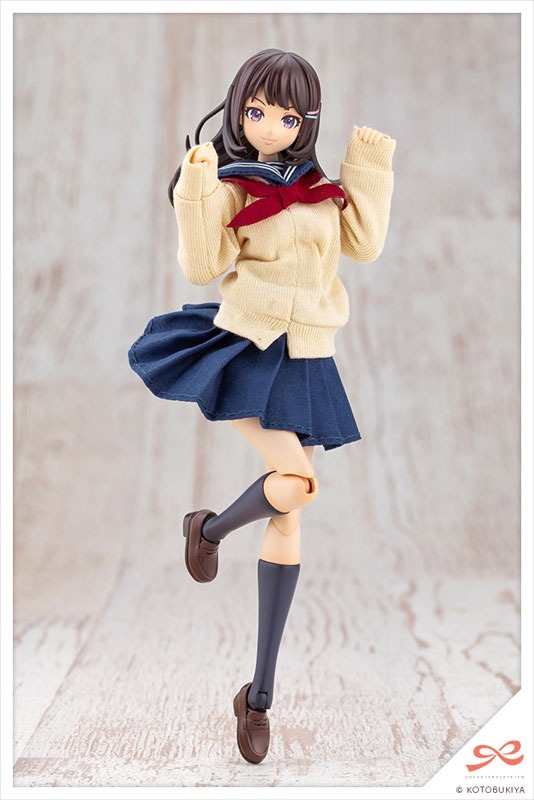 Sousai Shoujo Teien Plastic Model 1/10 KIRU PLA Madoka Yuki - Touou High School Winter Ver. By Kotobukiya