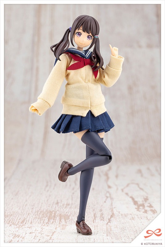 Sousai Shoujo Teien Plastic Model 1/10 KIRU PLA Madoka Yuki - Touou High School Winter Ver. By Kotobukiya