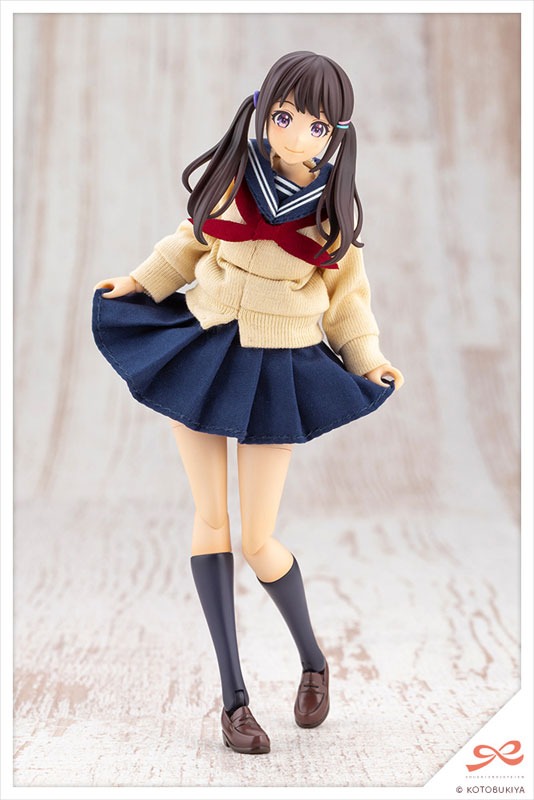 Sousai Shoujo Teien Plastic Model 1/10 KIRU PLA Madoka Yuki - Touou High School Winter Ver. By Kotobukiya
