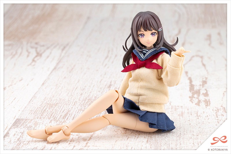 Sousai Shoujo Teien Plastic Model 1/10 KIRU PLA Madoka Yuki - Touou High School Winter Ver. By Kotobukiya
