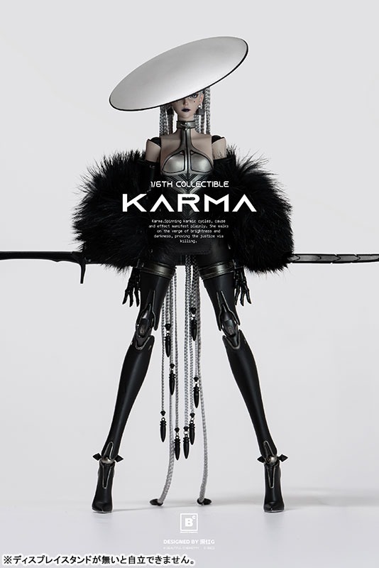 Action Figure 1/6 Karma - White Night Alba Series Illustration by Shenhong G / Gu Junyi By Underverse