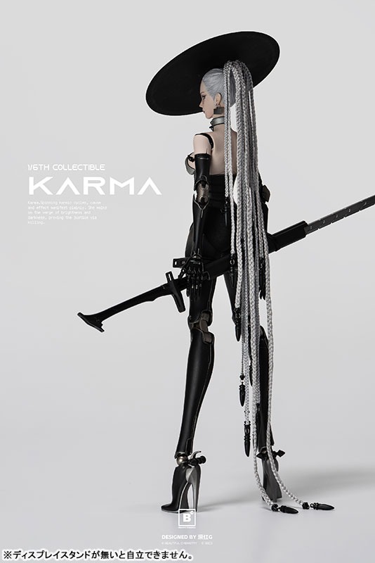 Action Figure 1/6 Karma - White Night Alba Series Illustration by Shenhong G / Gu Junyi By Underverse