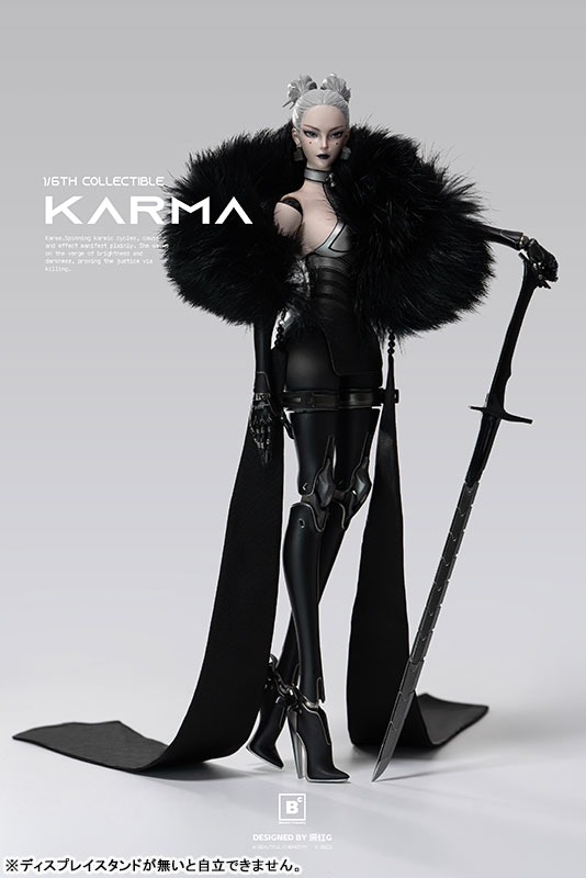 Action Figure 1/6 Karma - White Night Alba Series Illustration by Shenhong G / Gu Junyi By Underverse