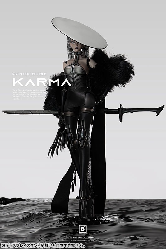 Action Figure 1/6 Karma - White Night Alba Series Illustration by Shenhong G / Gu Junyi By Underverse