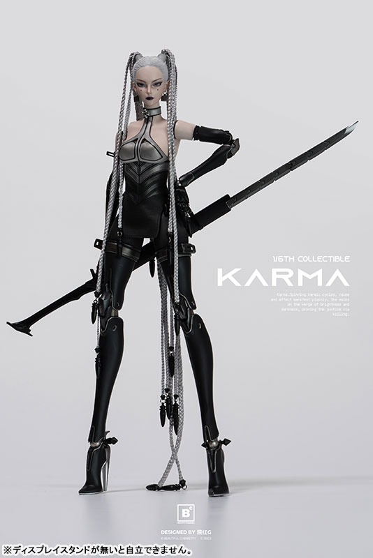 Action Figure 1/6 Karma - White Night Alba Series Illustration by Shenhong G / Gu Junyi By Underverse