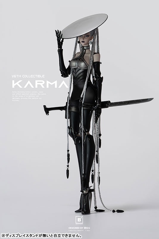 Action Figure 1/6 Karma - White Night Alba Series Illustration by Shenhong G / Gu Junyi By Underverse