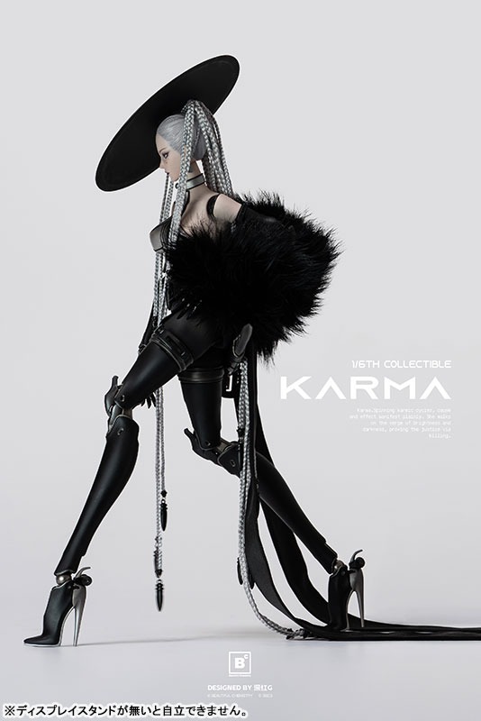 Action Figure 1/6 Karma - White Night Alba Series Illustration by Shenhong G / Gu Junyi By Underverse