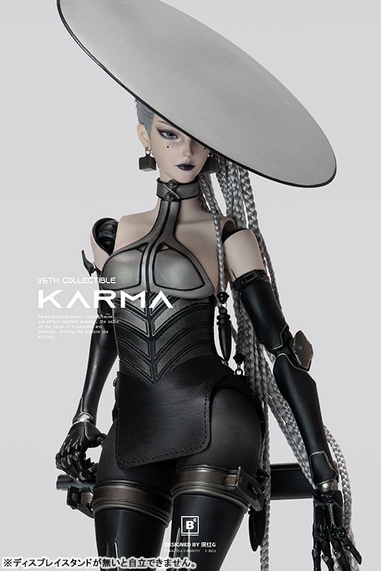 Action Figure 1/6 Karma - White Night Alba Series Illustration by Shenhong G / Gu Junyi By Underverse