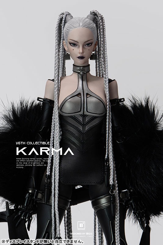 Action Figure 1/6 Karma - White Night Alba Series Illustration by Shenhong G / Gu Junyi By Underverse