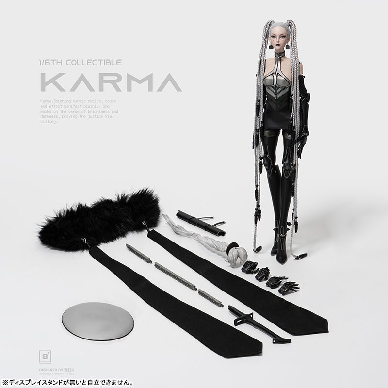 Action Figure 1/6 Karma - White Night Alba Series Illustration by Shenhong G / Gu Junyi By Underverse