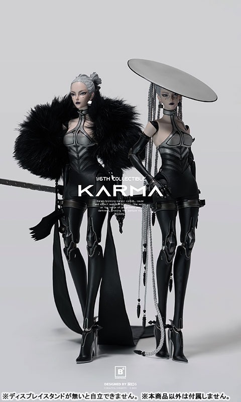 Action Figure 1/6 Karma - White Night Alba Series Illustration by Shenhong G / Gu Junyi By Underverse