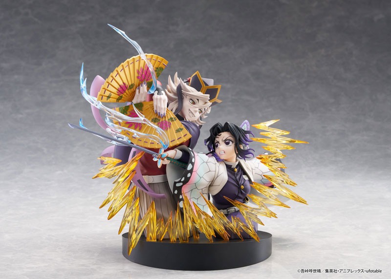 Non Scaled Figure Kochou Shinobu & Douma - Kimetsu no Yaiba By Claynel
