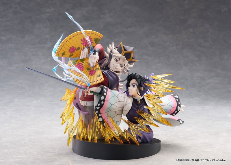 Non Scaled Figure Kochou Shinobu & Douma - Kimetsu no Yaiba By Claynel