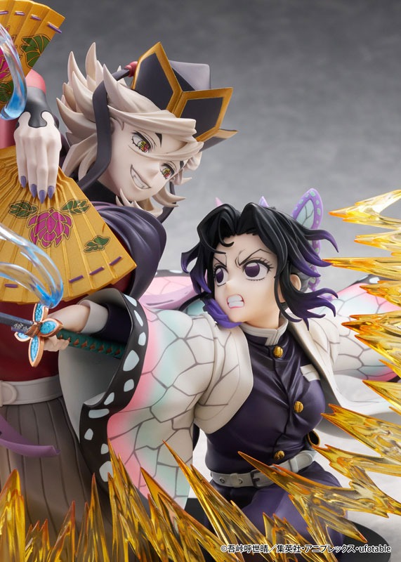 Non Scaled Figure Kochou Shinobu & Douma - Kimetsu no Yaiba By Claynel