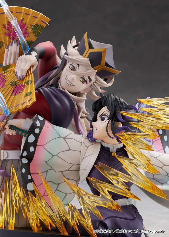 Non Scaled Figure Kochou Shinobu & Douma - Kimetsu no Yaiba By Claynel