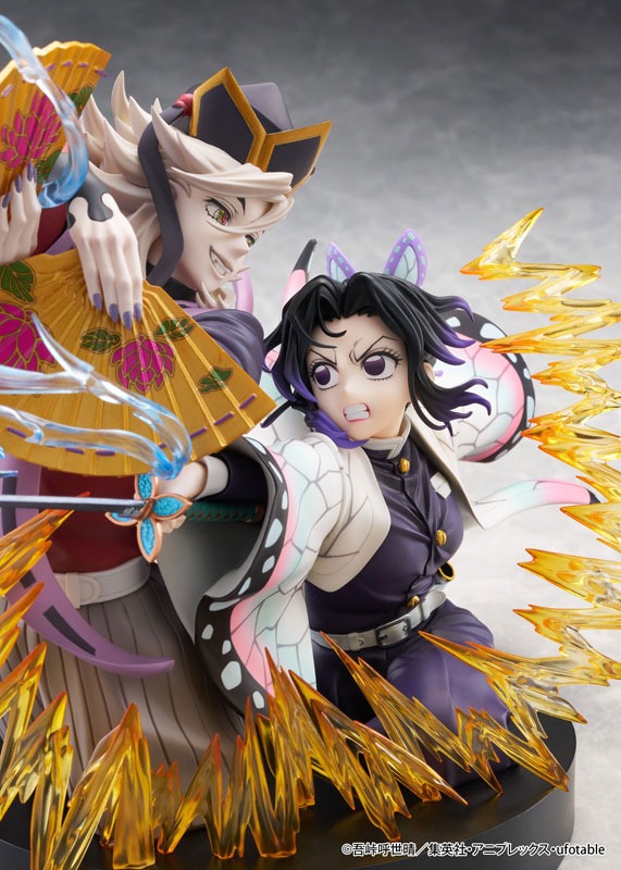 Non Scaled Figure Kochou Shinobu & Douma - Kimetsu no Yaiba By Claynel