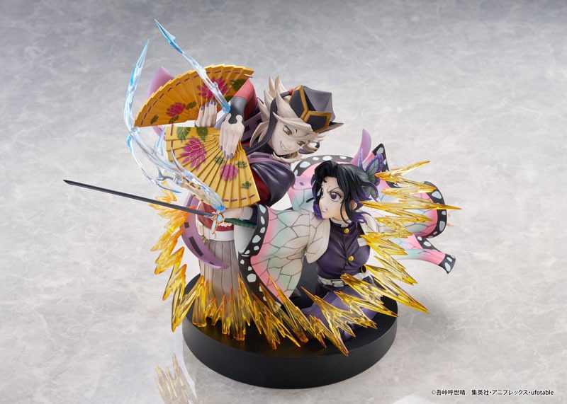 Non Scaled Figure Kochou Shinobu & Douma - Kimetsu no Yaiba By Claynel