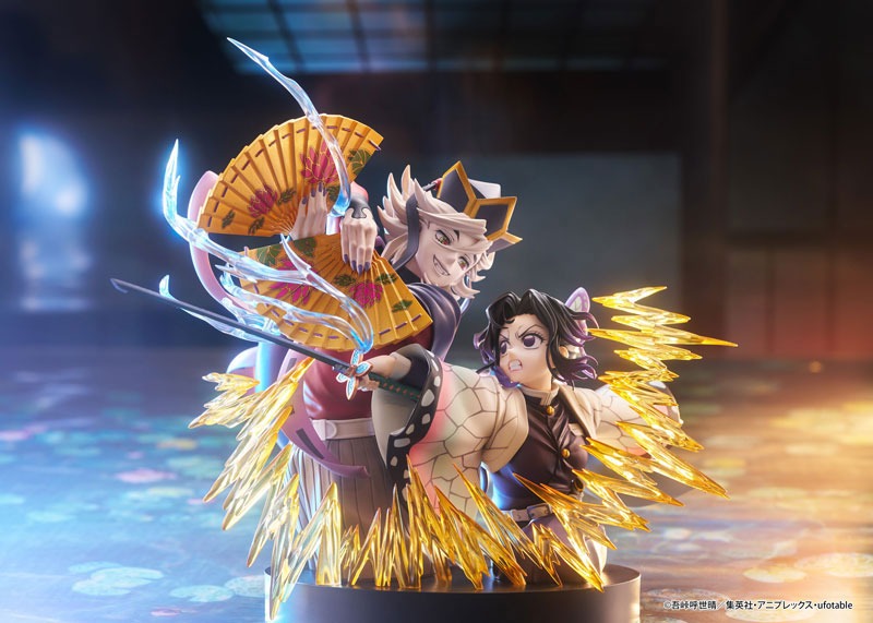 Non Scaled Figure Kochou Shinobu & Douma - Kimetsu no Yaiba By Claynel