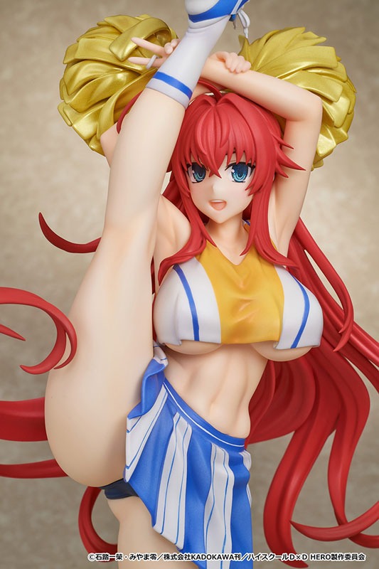 [Cast Off] Scaled Figure 1/6 Rias Gremory - Cheerleader Ver. High School DxD Hero  By MuseMolds