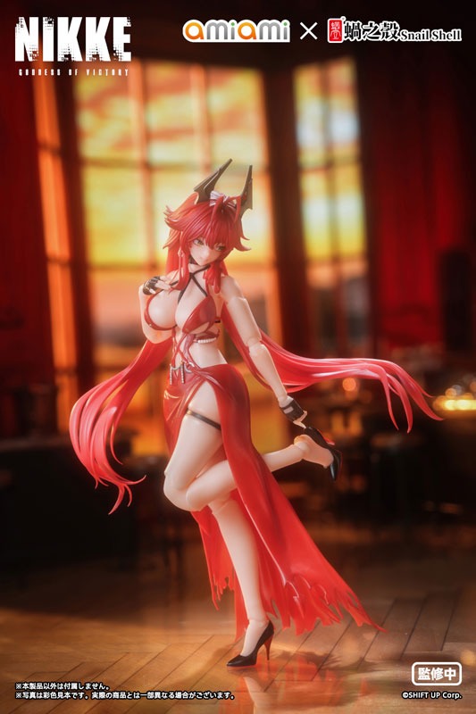 Action Figure 1/12 Red Hood - Nonsense Red Ver. Goddess of Victory: NIKKE By AmiAmi X Snail Shell Studio