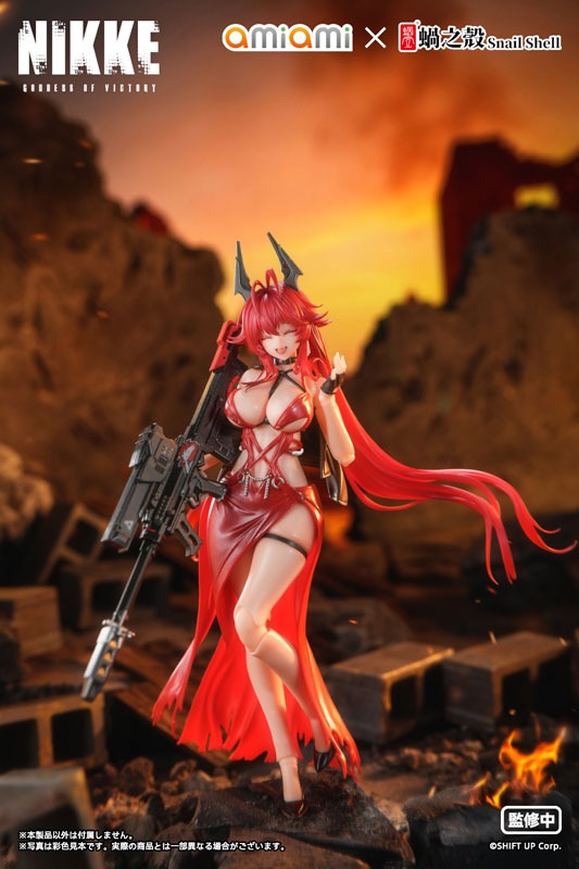 Action Figure 1/12 Red Hood - Nonsense Red Ver. Goddess of Victory: NIKKE By AmiAmi X Snail Shell Studio