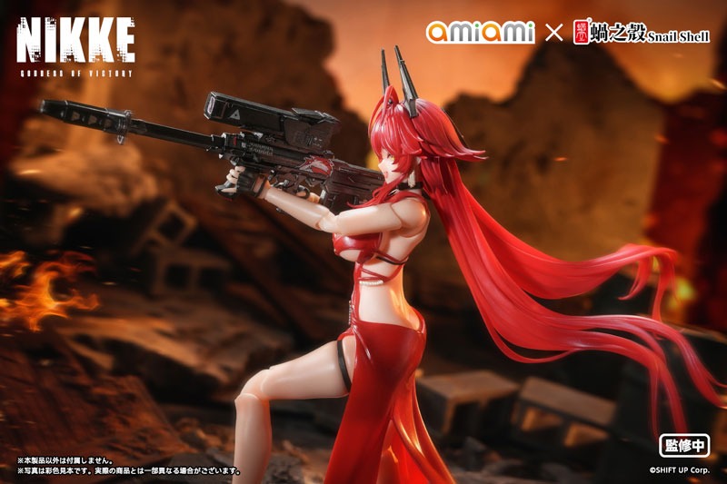 Action Figure 1/12 Red Hood - Nonsense Red Ver. Goddess of Victory: NIKKE By AmiAmi X Snail Shell Studio